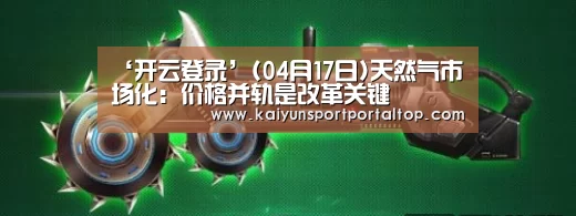‘开云登录’(04月17日)天然气市场化:价格并轨是改革关键(图4) 开云体育官网